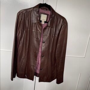 Vintage J Jill Leather Jacket
